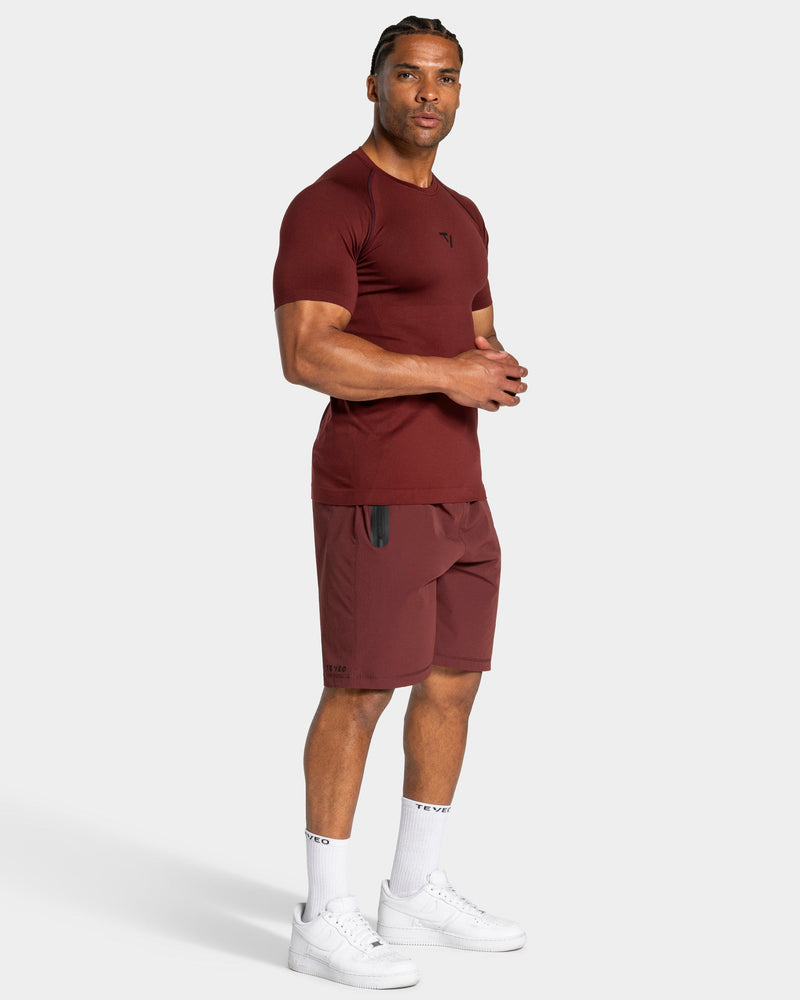 Workout Seamless T-Shirt "Merlot"