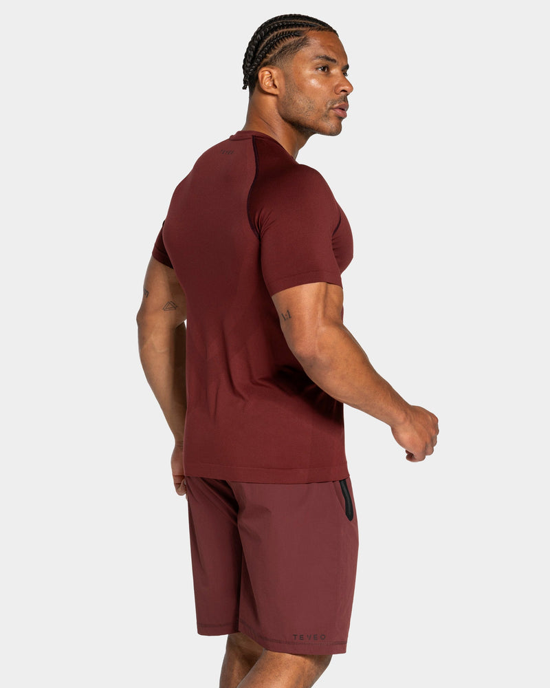 Workout Seamless T-Shirt "Merlot"