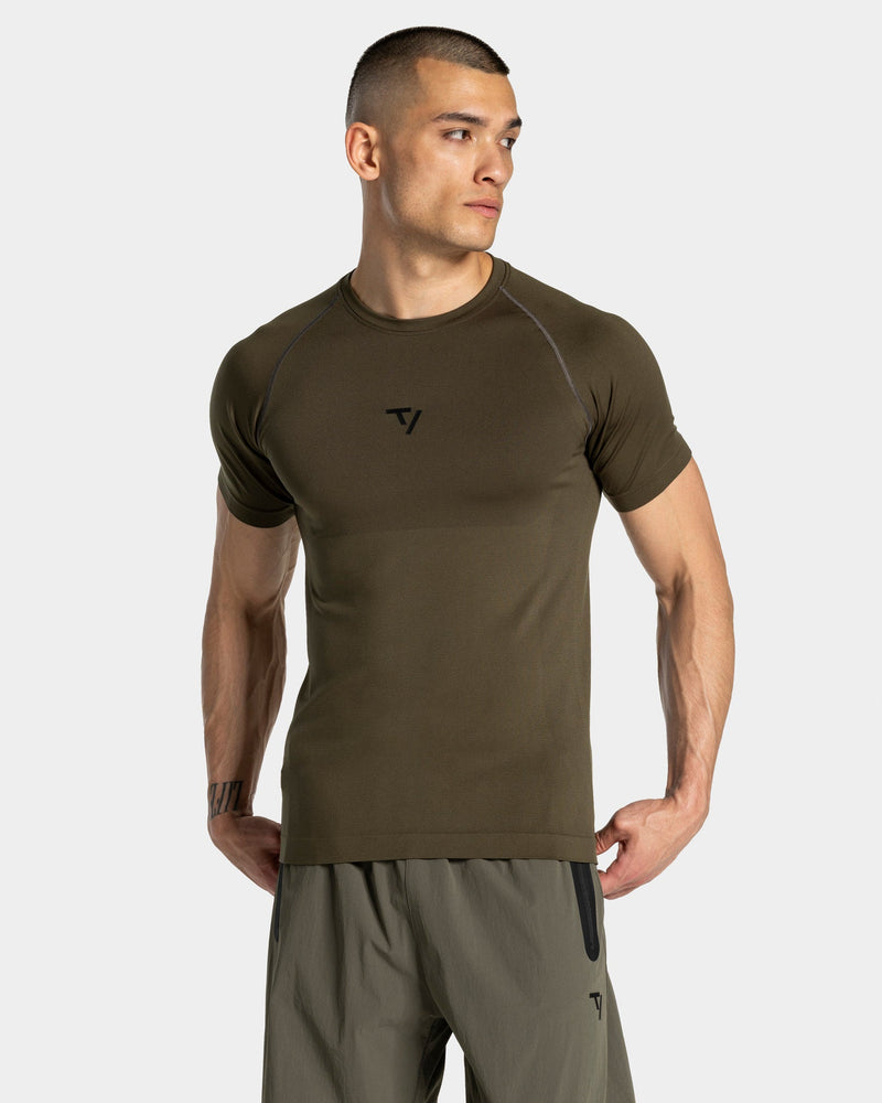 Workout Seamless T-Shirt "Olive"