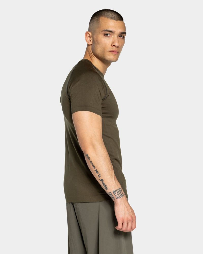 Workout Seamless T-Shirt "Olive"