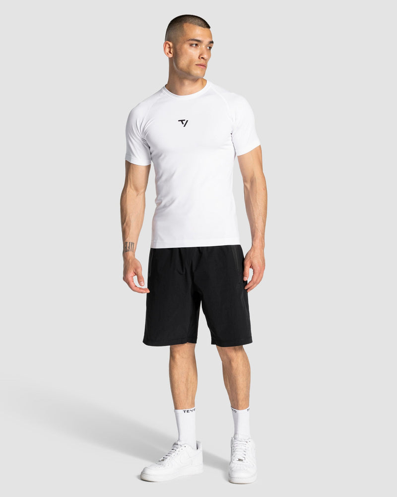 Workout Seamless T-Shirt "Weiß"