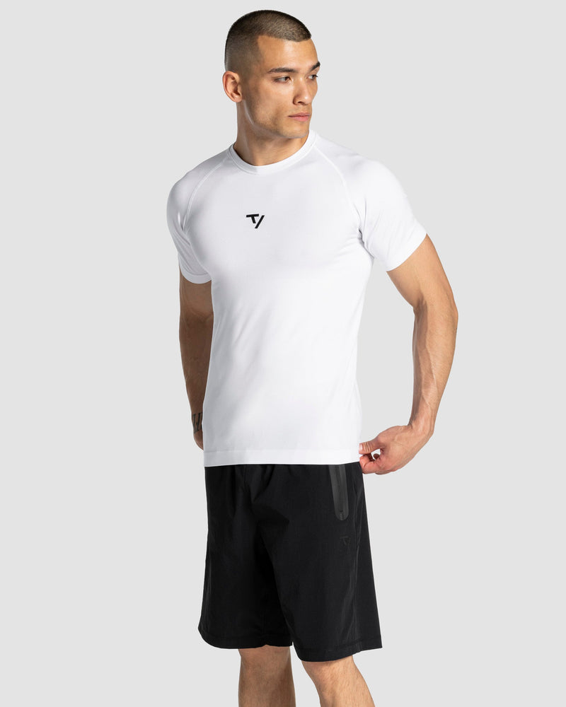 Workout Seamless T-Shirt "Weiß"