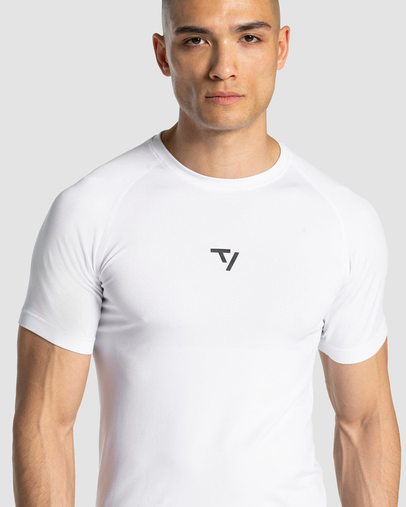 Workout Seamless T-Shirt "Weiß"