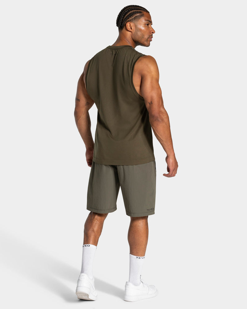 Workout Seamless Tank "Olive"