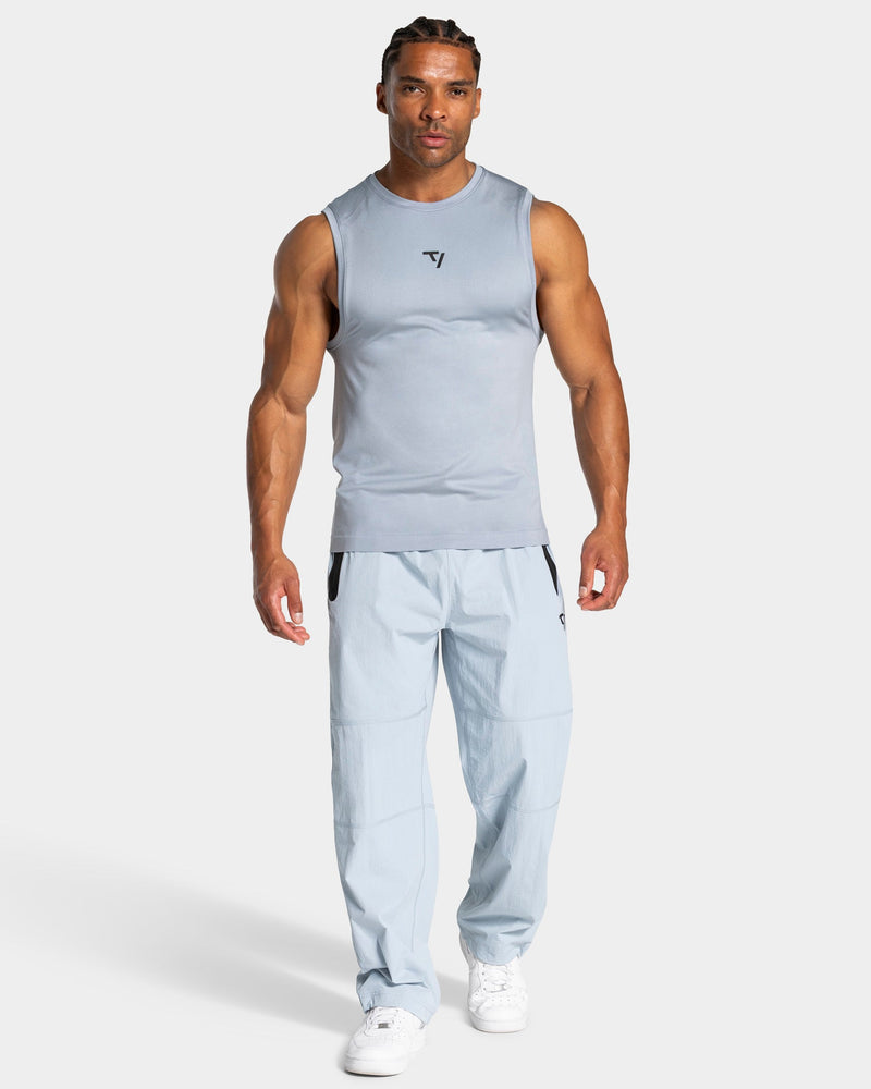 Workout Seamless Tank "Stahlblau"