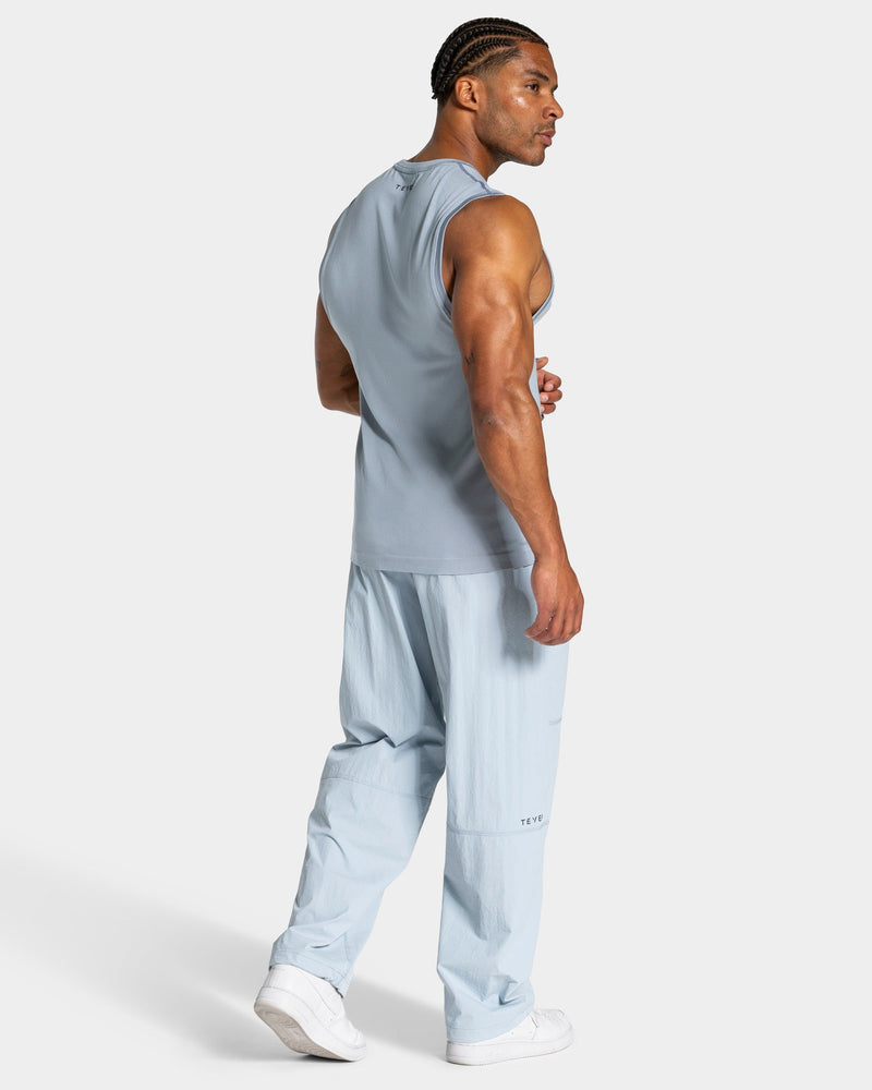 Workout Seamless Tank "Stahlblau"