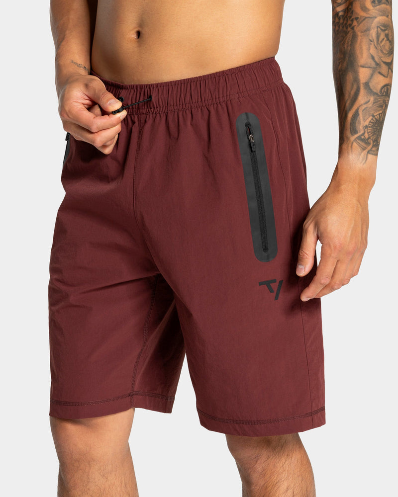 Workout Shorts "Merlot"