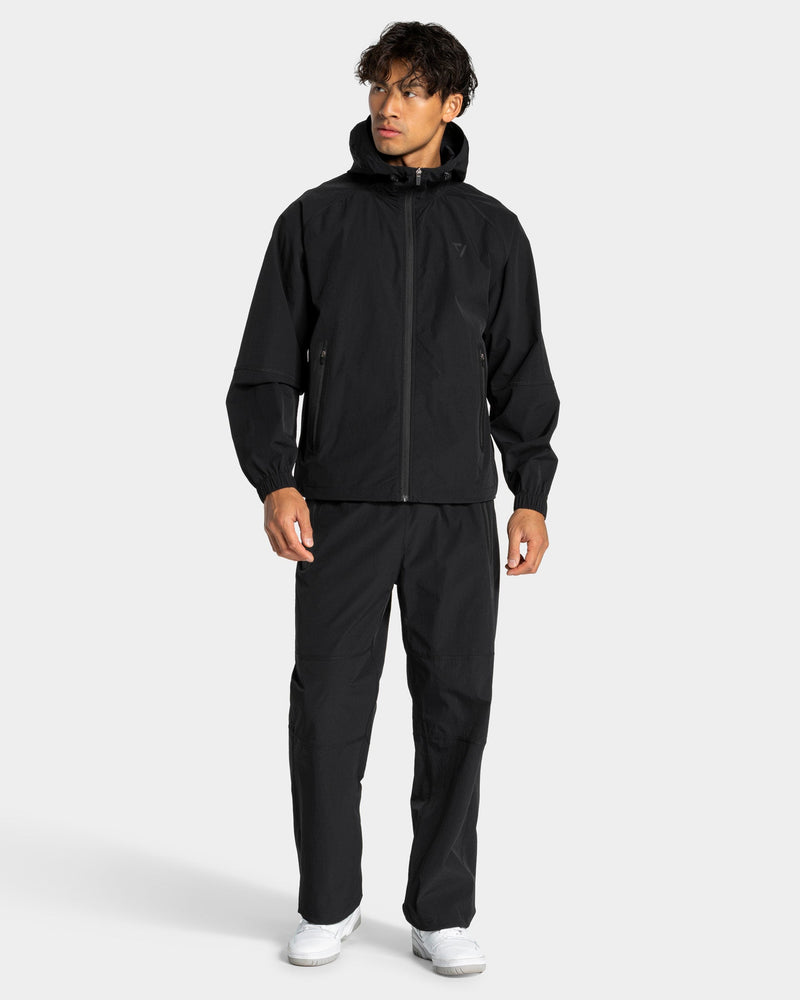 Workout Zip Jacke "Schwarz"
