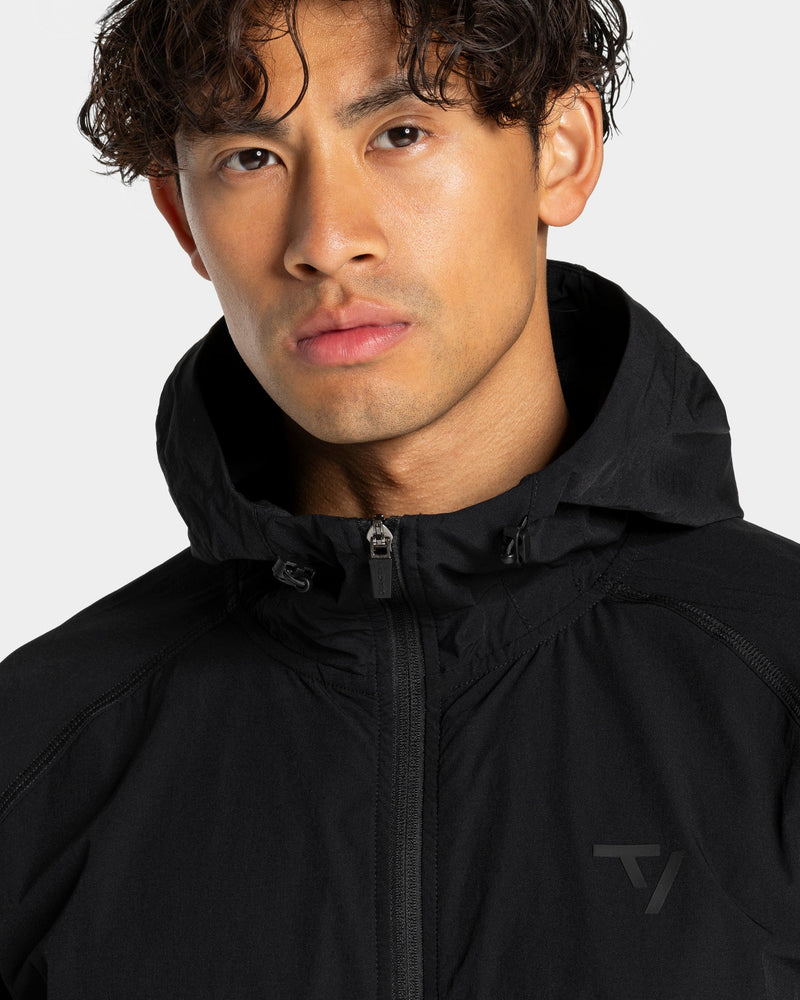 Workout Zip Jacke "Schwarz"