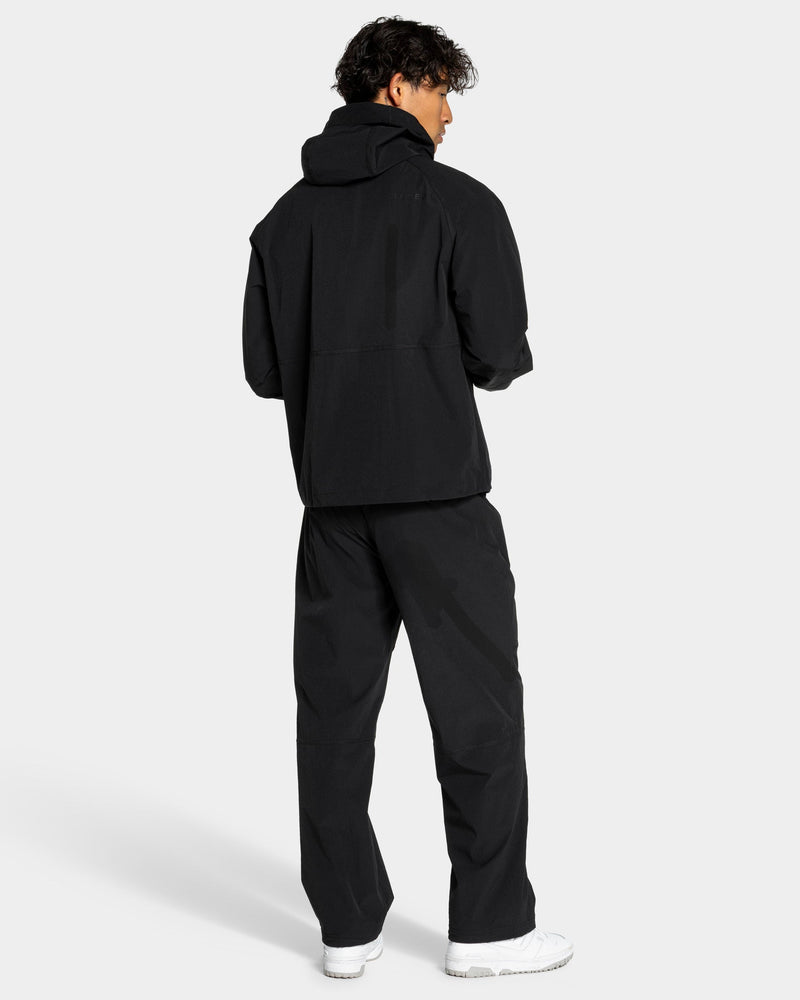 Workout Zip Jacke "Schwarz"