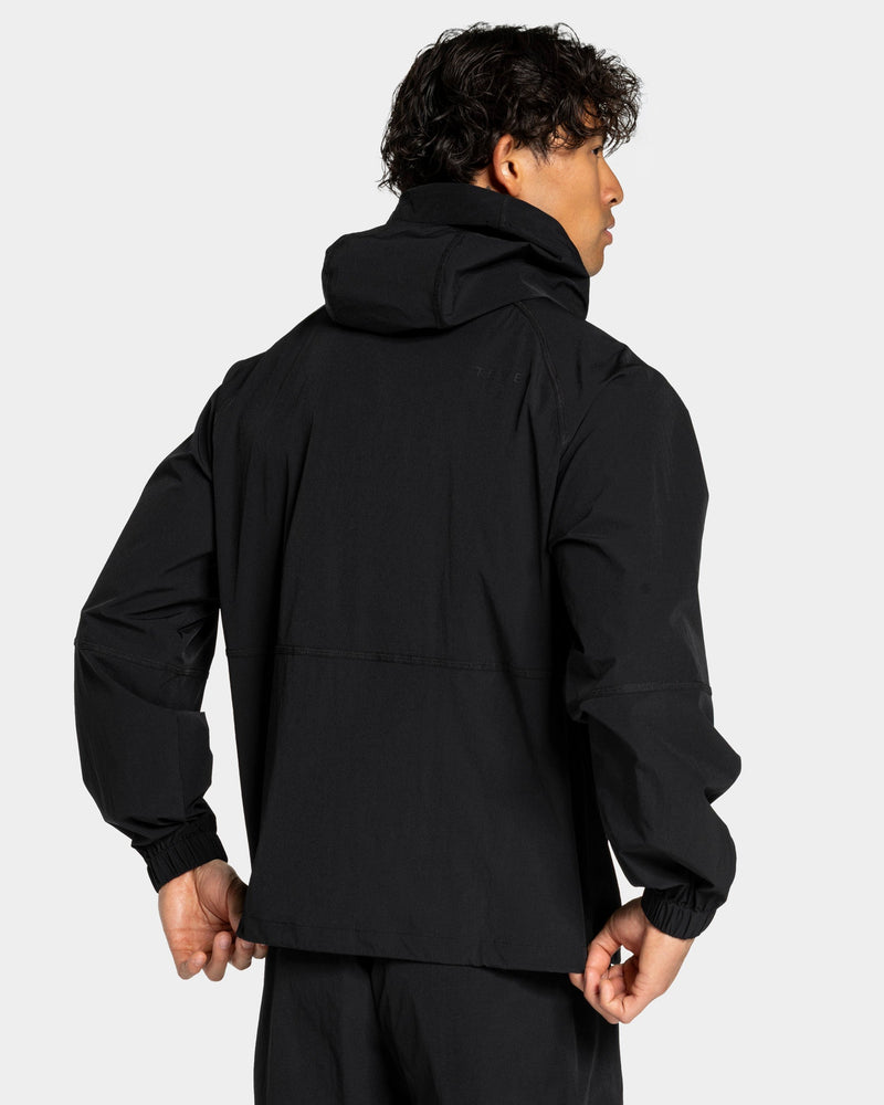 Workout Zip Jacke "Schwarz"