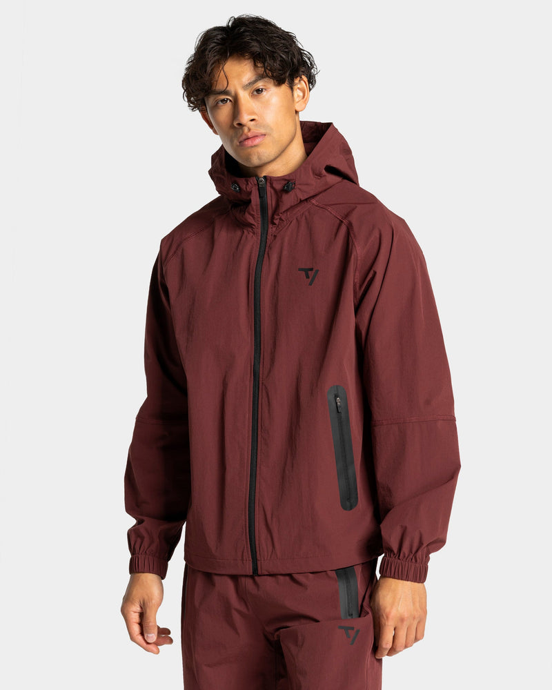 Workout Zip Jacke "Merlot"