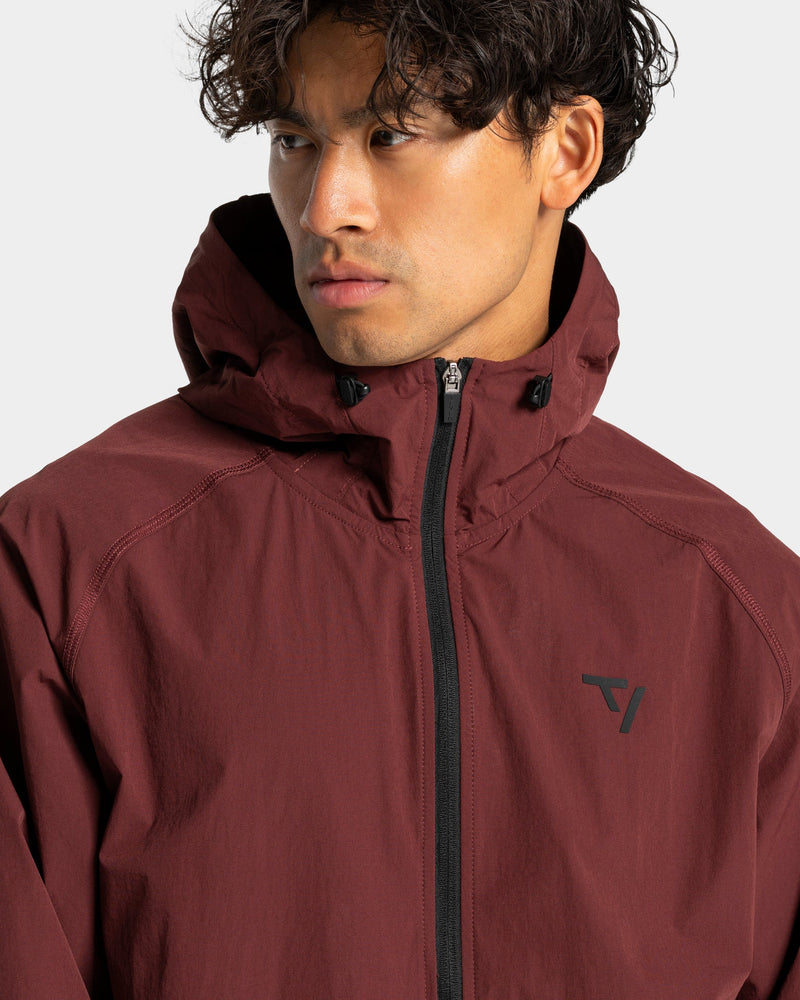 Workout Zip Jacke "Merlot"