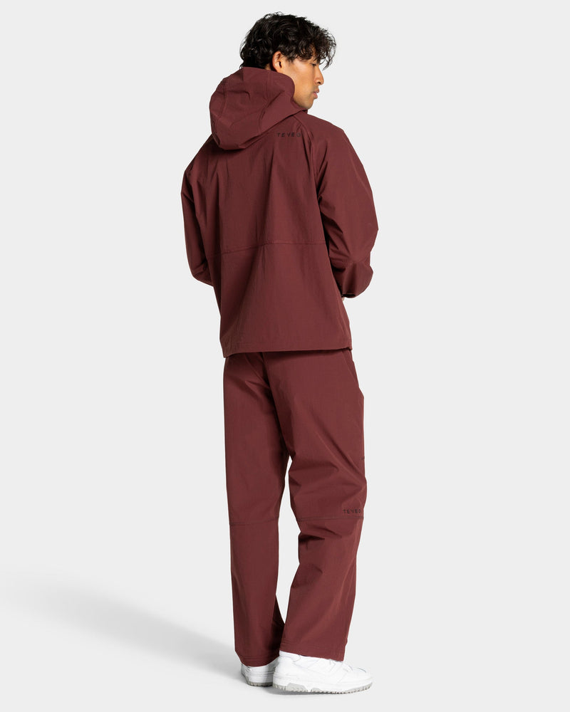 Workout Zip Jacke "Merlot"