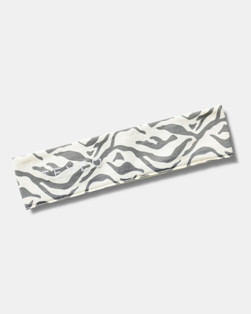 Contrastline Haarband "Zebra Off White"