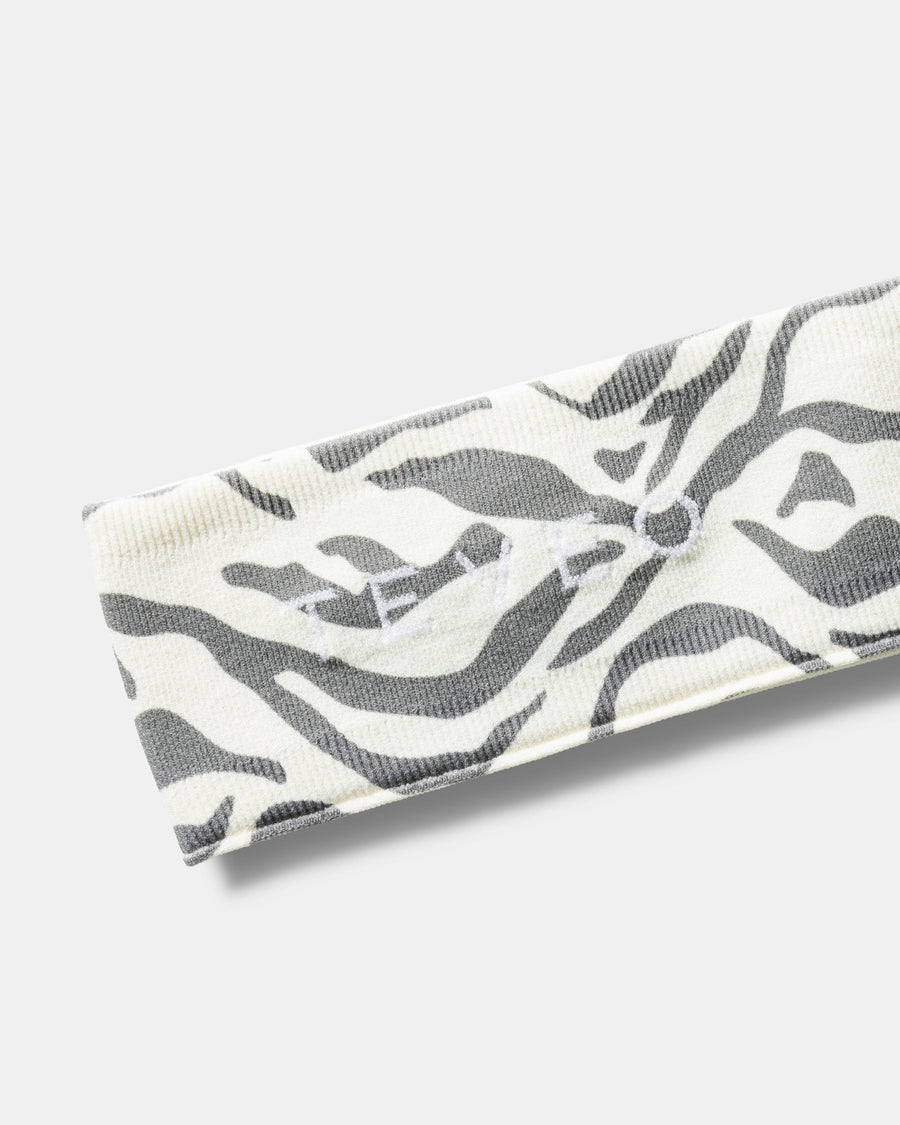 Contrastline Haarband "Zebra Off White"