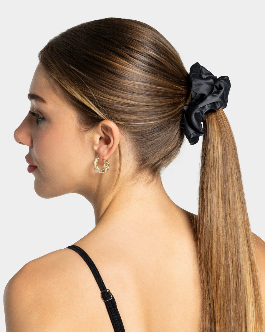 Contrastline Scrunchies (2er-Pack) ''Zebra - Schwarz''