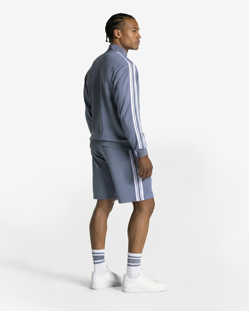 Club Zip Jacke "Stahlblau"