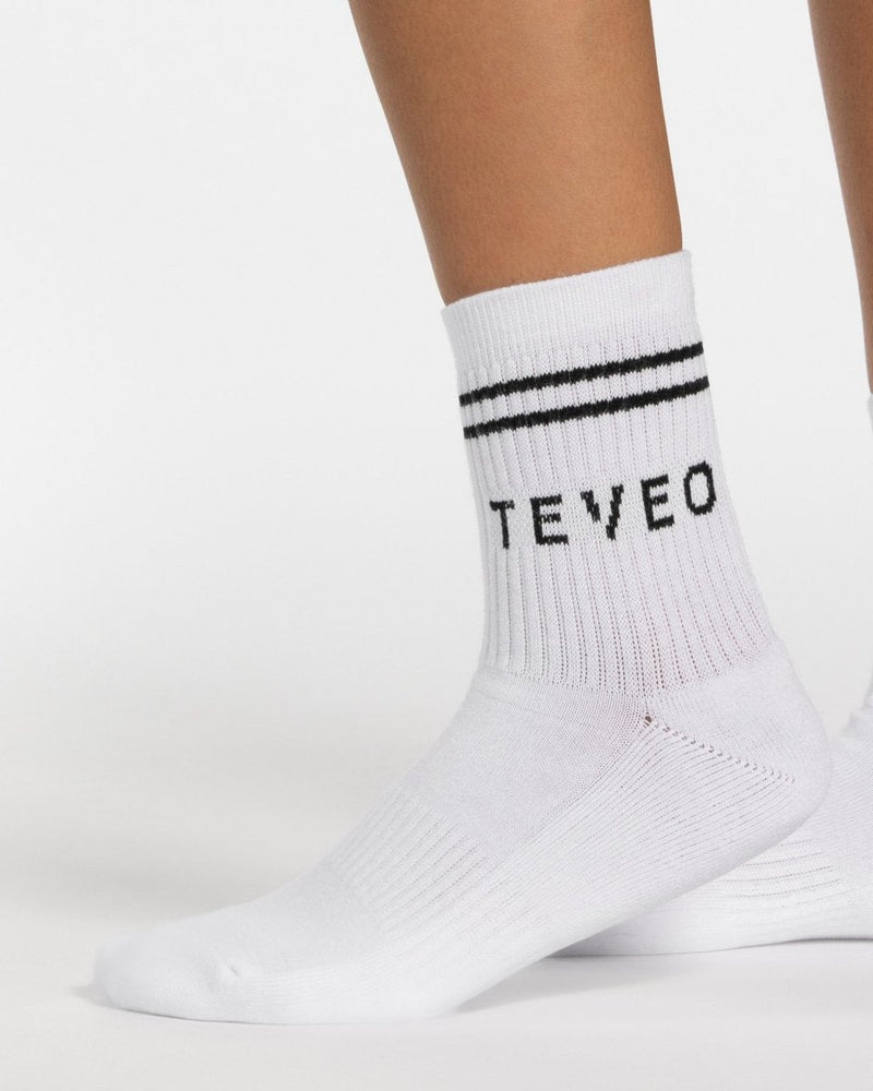 Crew Socken (5er-Pack) "Weiß"