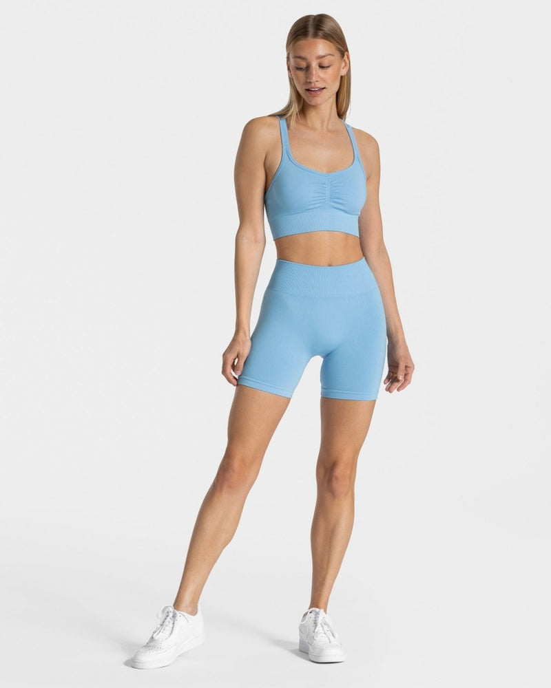 Timeless Scrunch Shorts "Babyblau"