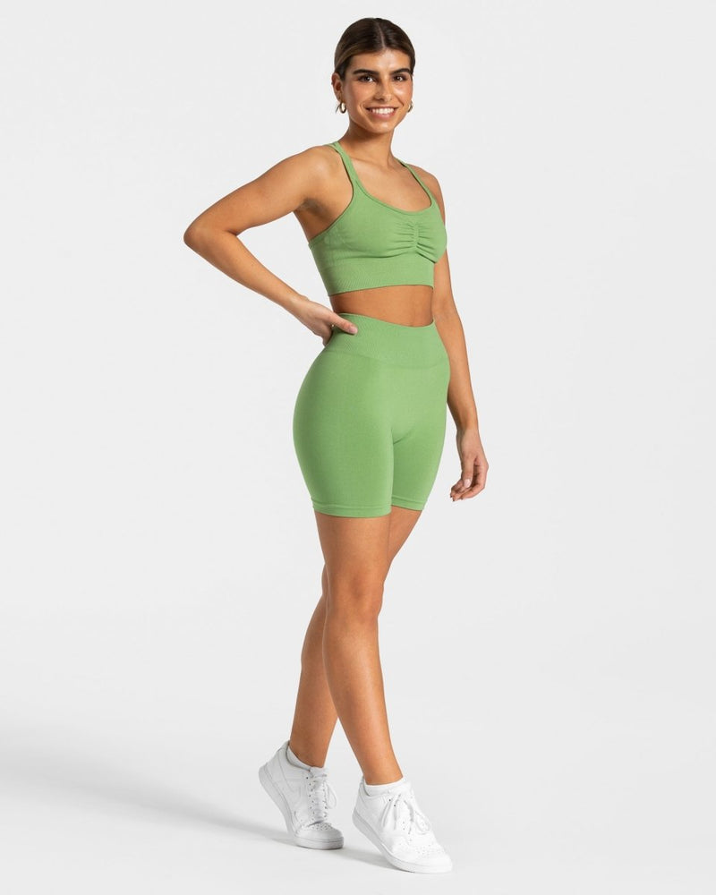 Timeless Scrunch Shorts "Olive"