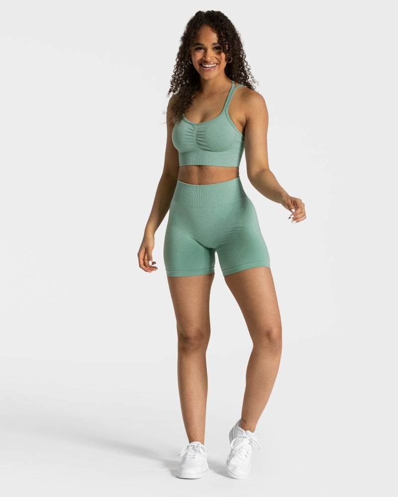 Timeless Scrunch Shorts "Salbei"