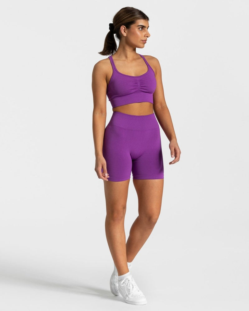 Timeless Scrunch Shorts "Violett"